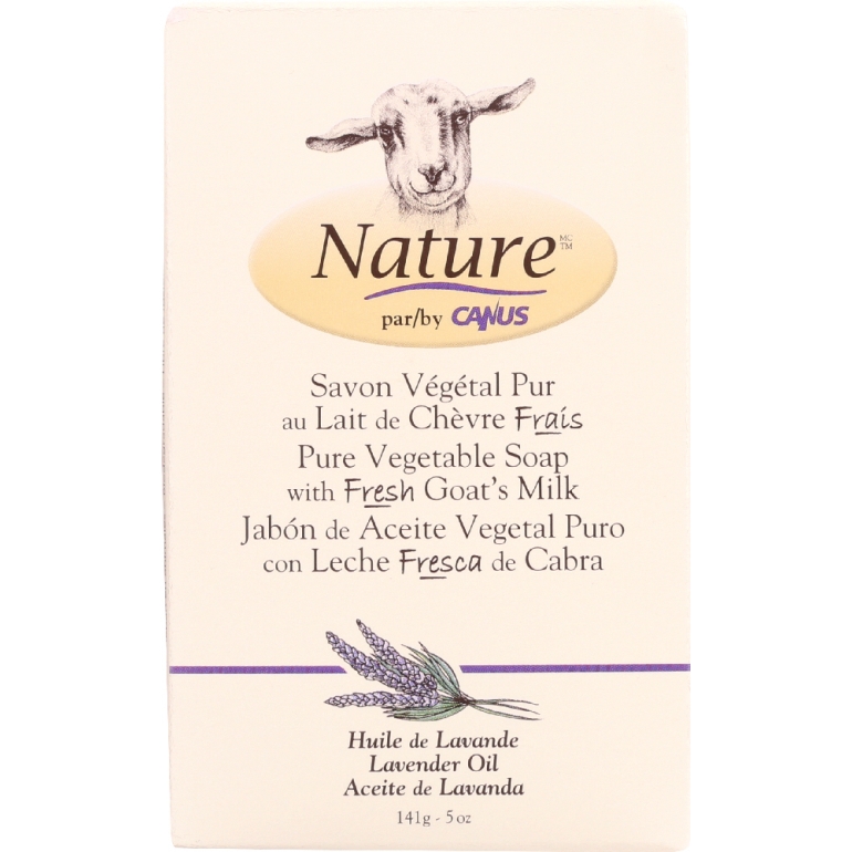 Pure Vegetable Soap with Fresh Goat's Milk Lavender, 5 Oz