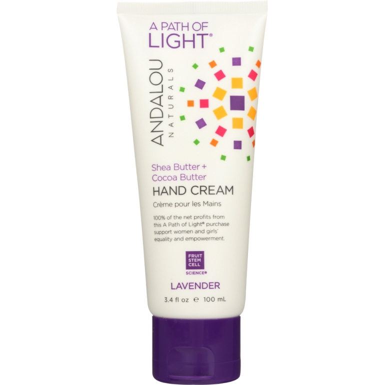 A Path of Light Hand Cream Lavender, 3.4 Oz