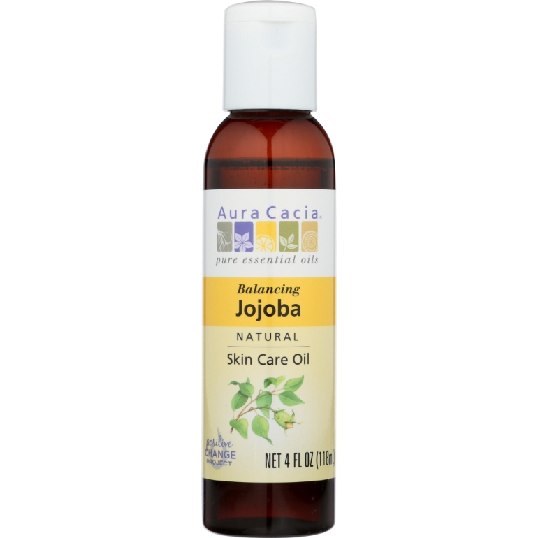 Natural Skin Care Oil Jojoba Balancing, 4 Oz