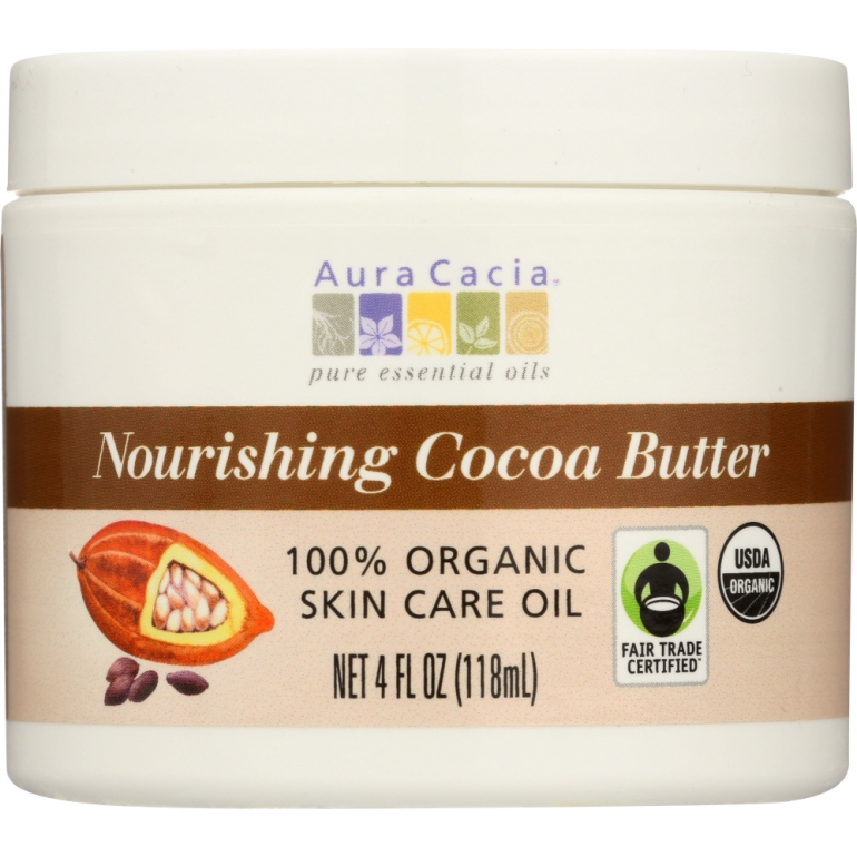 Cocoa Butter Org, 4 oz