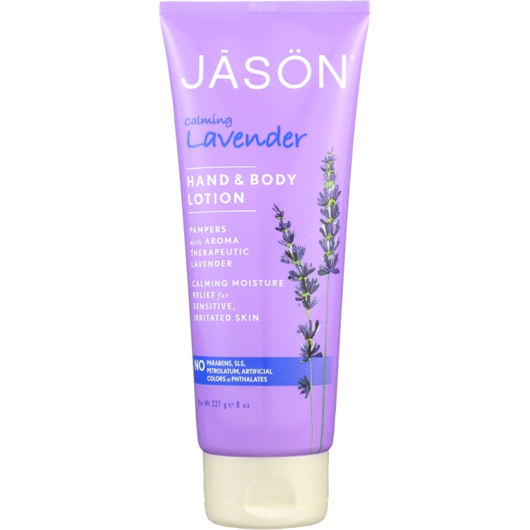 Hand & Body Lotion Calming Lavender, 8 oz