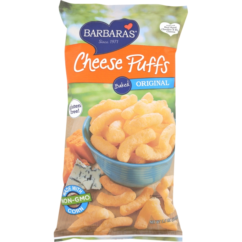 Baked Cheese Puffs Original, 5.5 oz