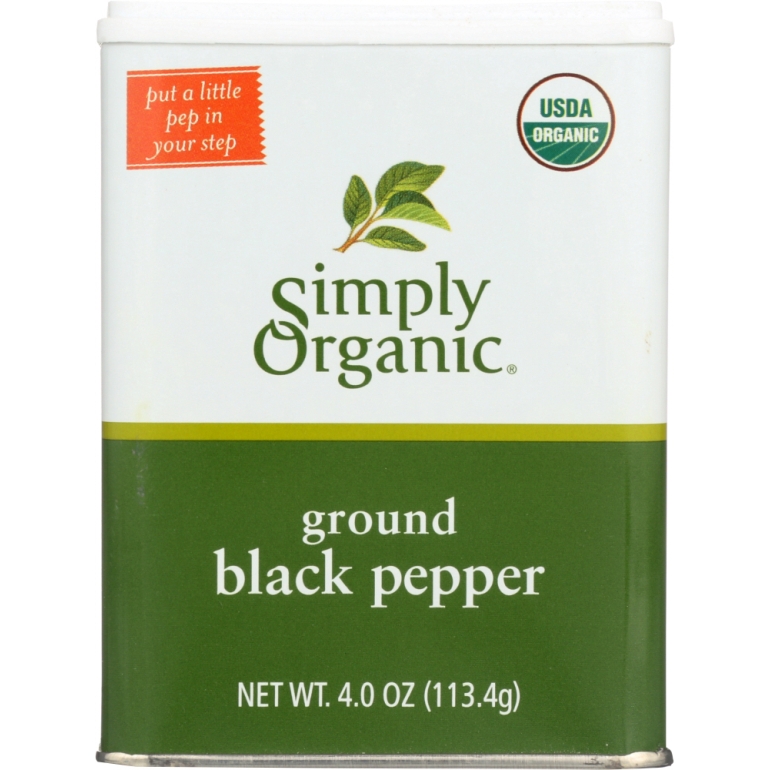 Ground Black Pepper, 4 oz