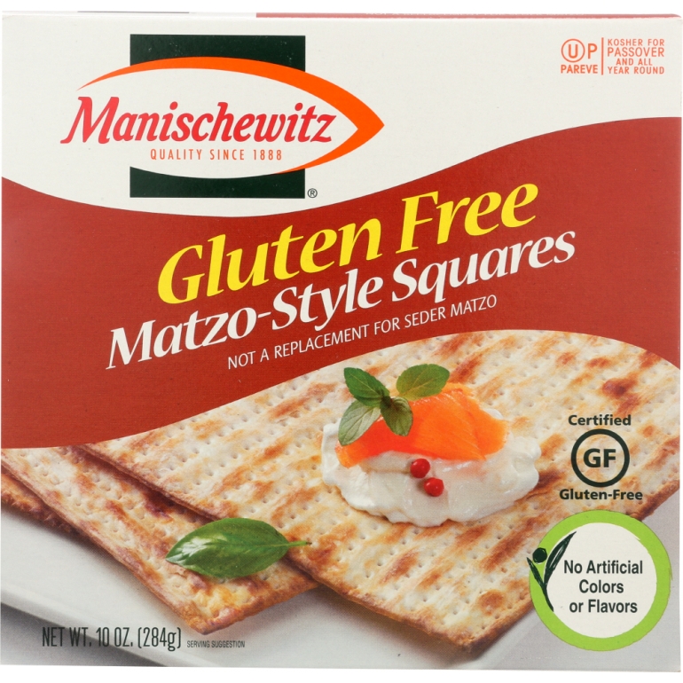 Gluten Free Matzo Style Squares, 10 oz