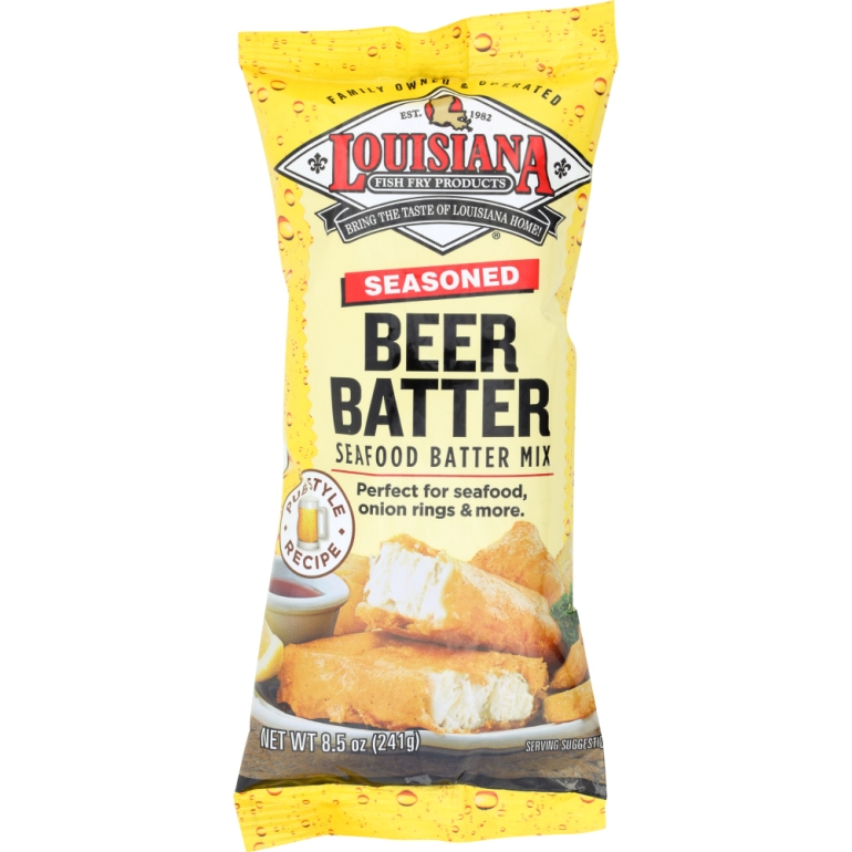 Fishy Fry Seasoned Beer Batter Mix, 8.5 oz