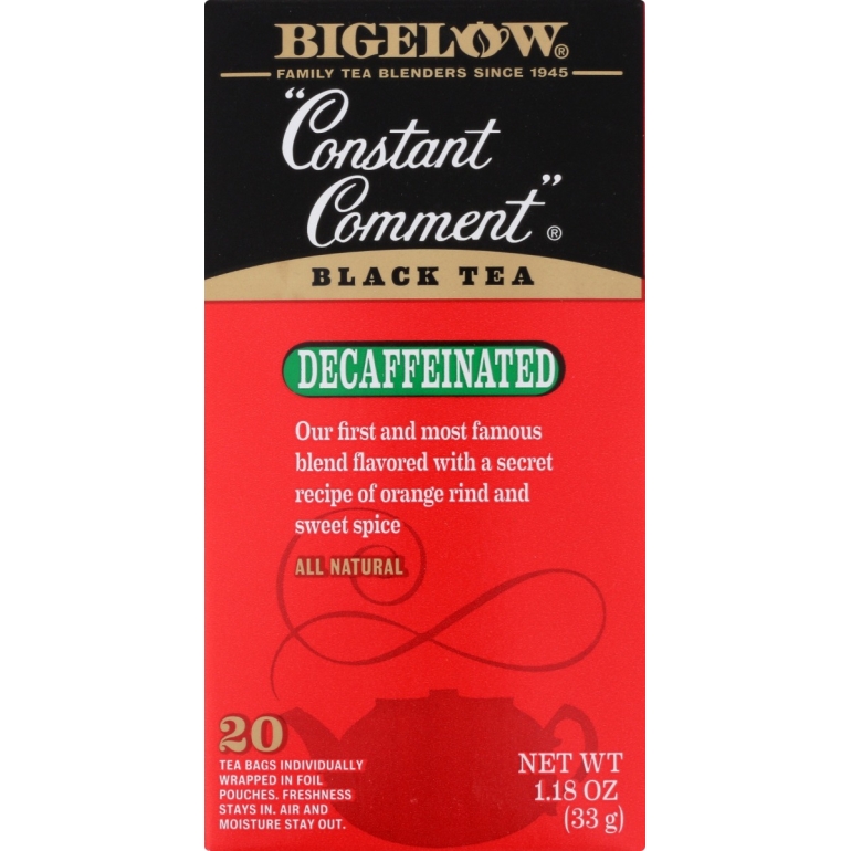 Constant Comment Decaf Black Tea, 1.18 oz