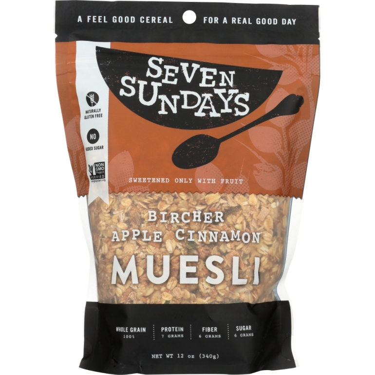 Bircher Unsweetened Muesli, 12 oz