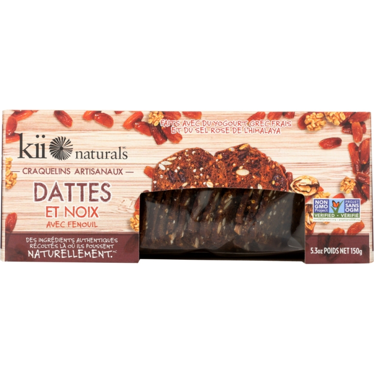 Date & Walnut Crisps, 5.3 oz