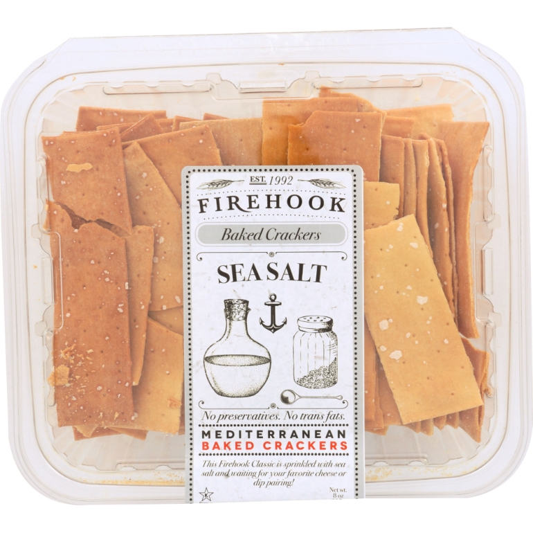 Seasalt Baked Cracker, 7 Oz