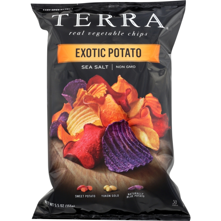 Exotic Potato Chips Sea Salt, 5.5 oz