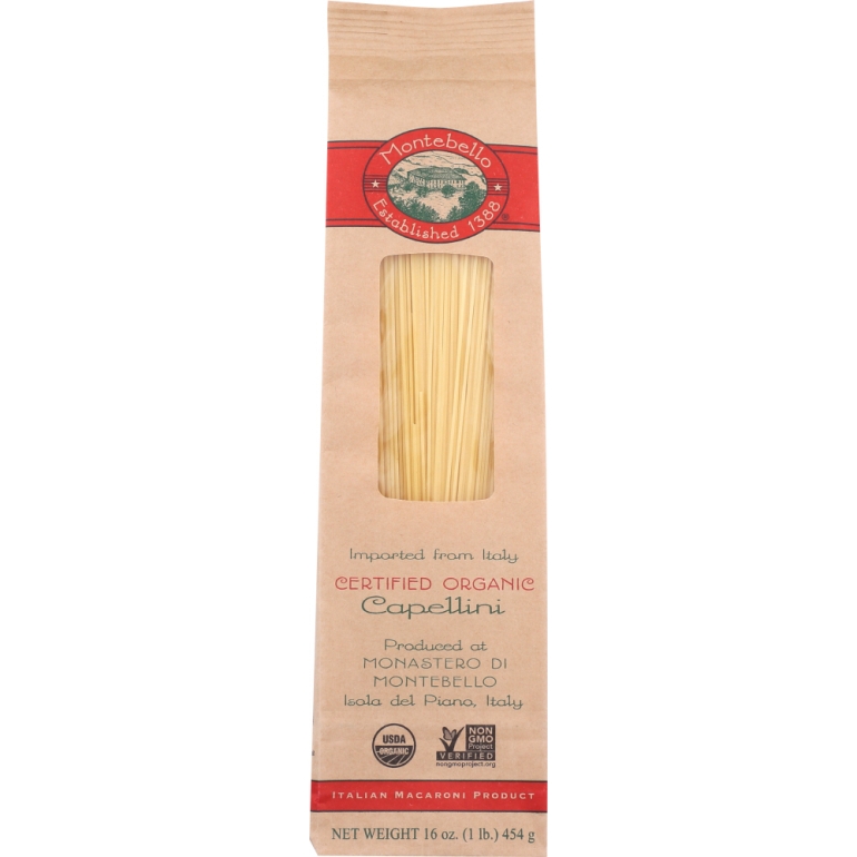 Organic Capellini Pasta, 16 oz