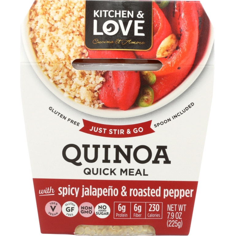 Quinoa Meal Spicy Jalapeno & Roasted Peppers, 7.9 oz