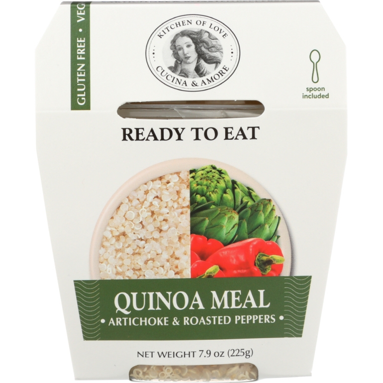 Quinoa Meal Artichokes & Roasted Peppers, 7.9 oz