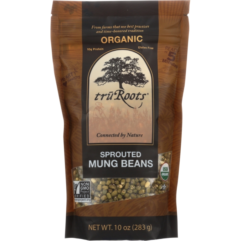 Organic Sprouted Mung Beans, 10 oz