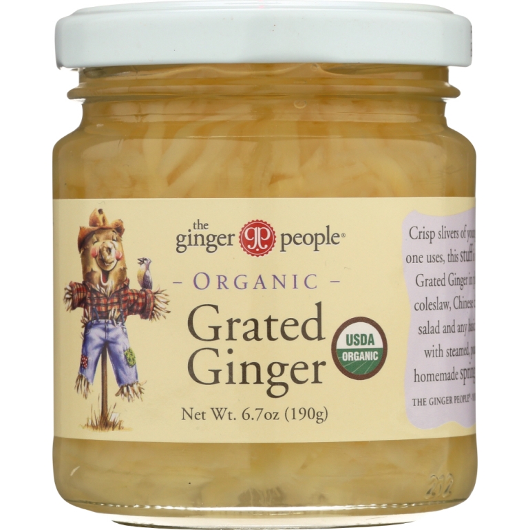 Organic Grated Ginger, 6.7 oz