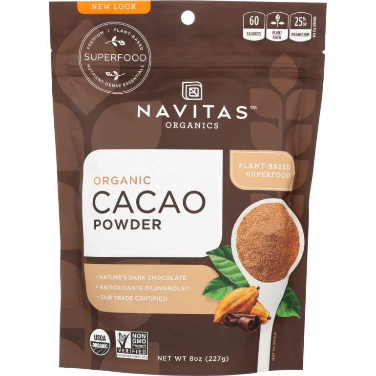 Organic Cacao Powder, 8 oz