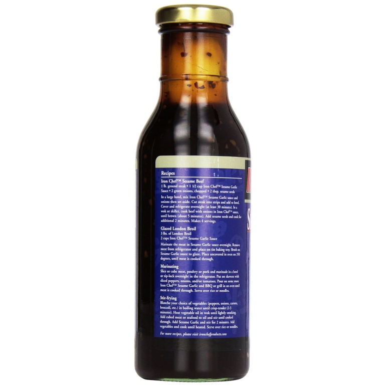 Sesame Garlic Sauce and Glaze, 15 oz