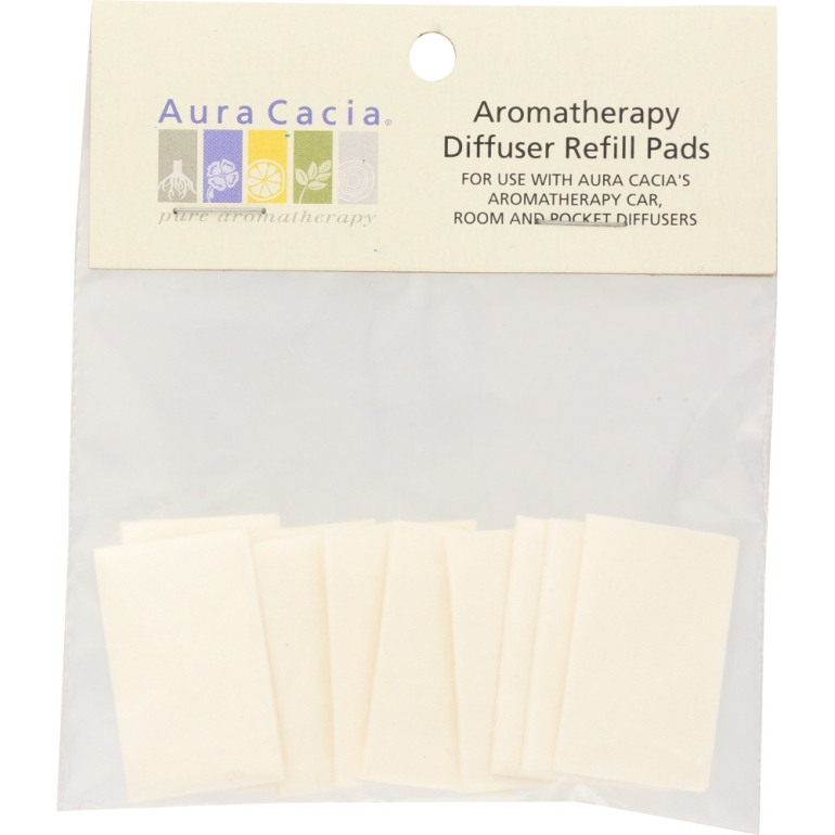 Aura Cacia Aromatherapy Diffuser Refill Pads, 10 Refill Pads