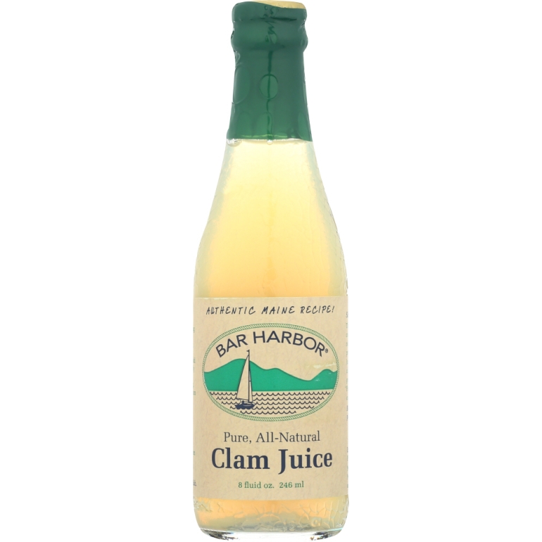 Pure All Natural Clam Juice, 8 Oz