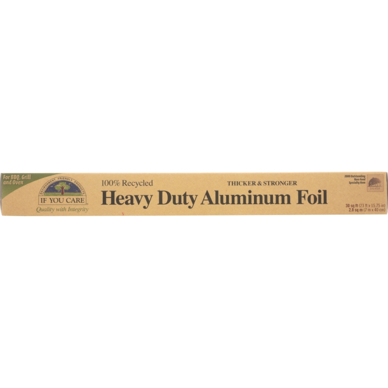 100% Recycled Heavy Duty Aluminum Foil 30 sq ft (23 ft x 15.75 in), 1 ea