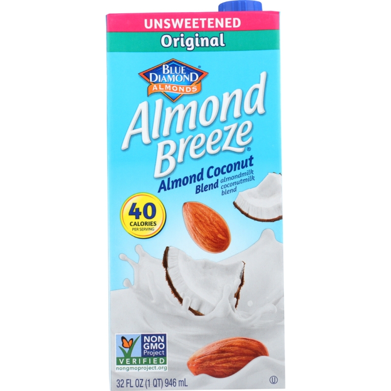 Unsweetened Coconut Almond Breeze, 32 oz