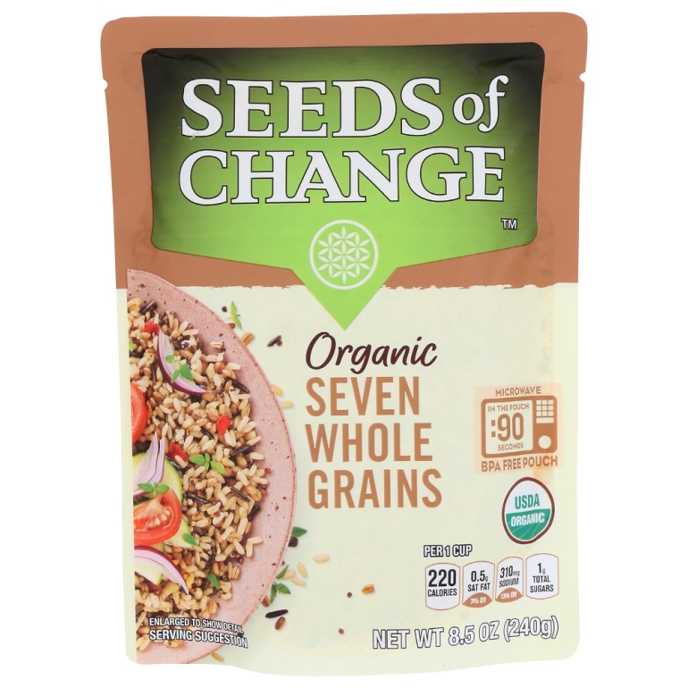 Organic Seven Whole Grains, 8.5 oz