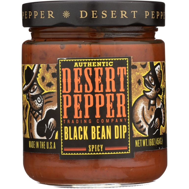 Black Bean Dip Spicy, 16 oz