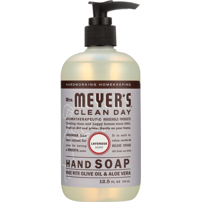 Liquid Hand Soap Lavender Scent, 12.5 oz