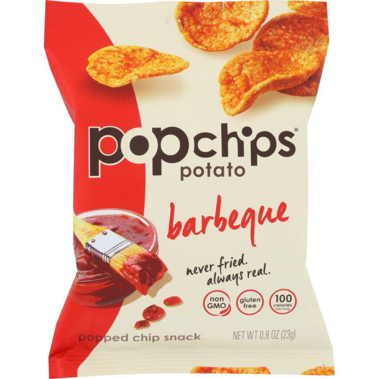 Barbeque Potato Popped Chip Snack, 0.8 oz