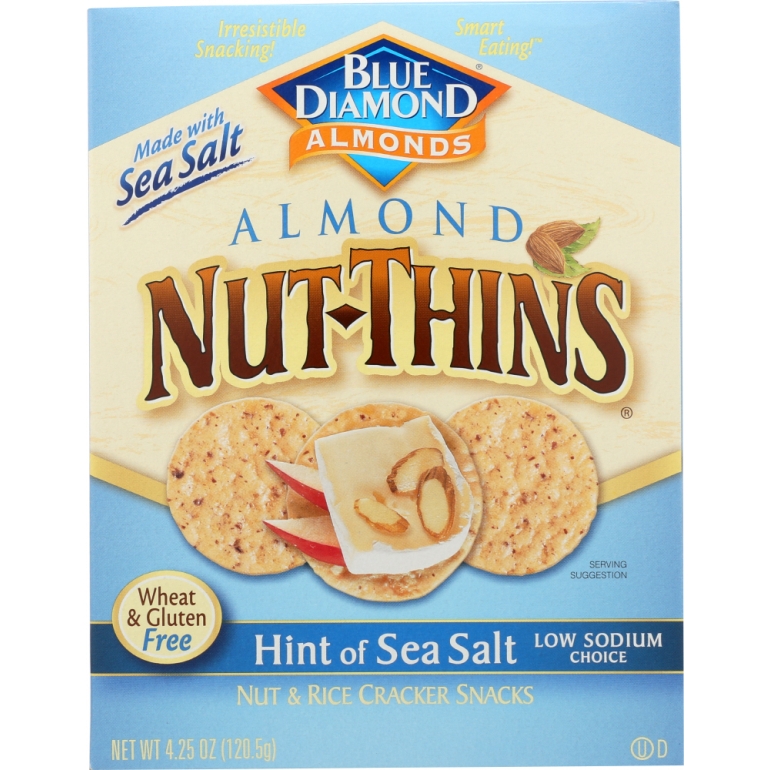 Nut Thins Hint Of Sea Salt, 4.25 oz