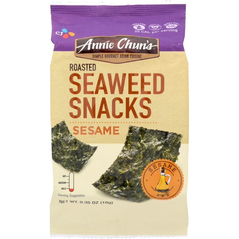 Sesame Roasted Seaweed Snacks Mild, 0.35 oz