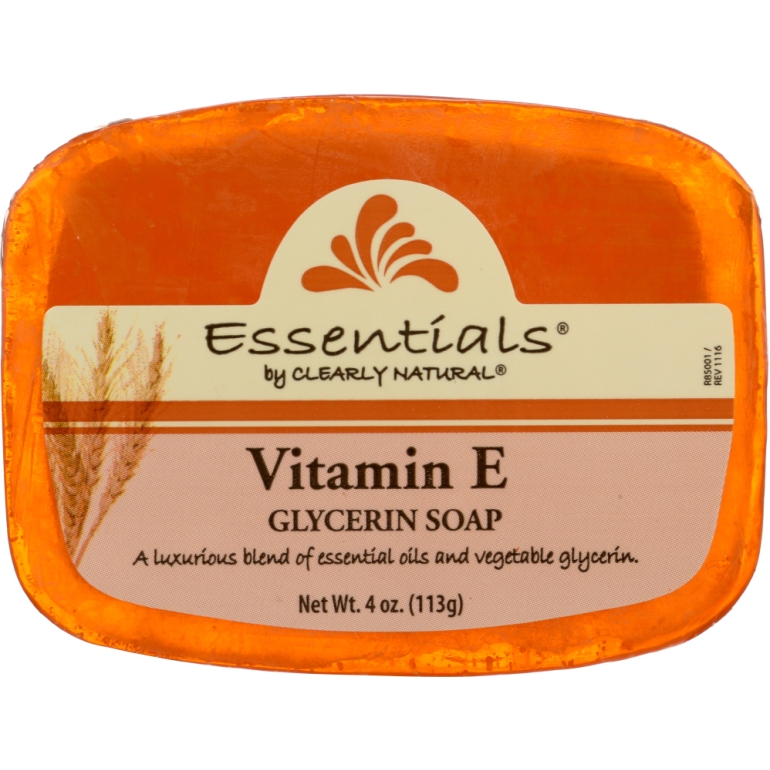 Vitamin E Pure And Natural Glycerine Soap, 4 oz