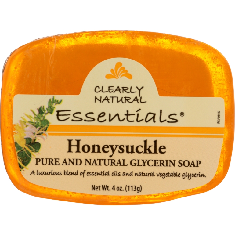 Honeysuckle Pure And Natural Glycerine Soap, 4 oz