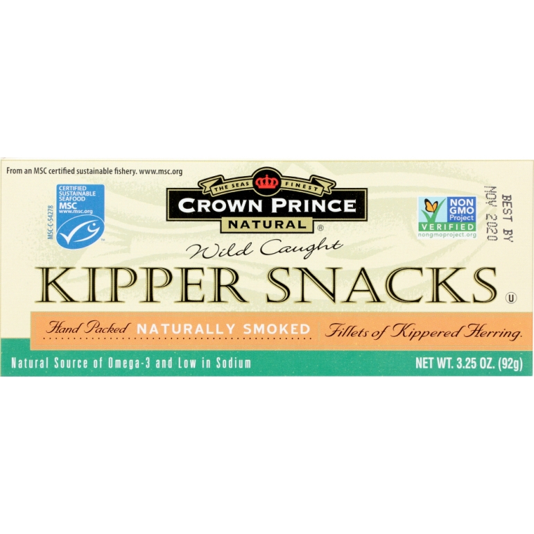 Naturally Smoked Kipper Snacks, 3.25 oz