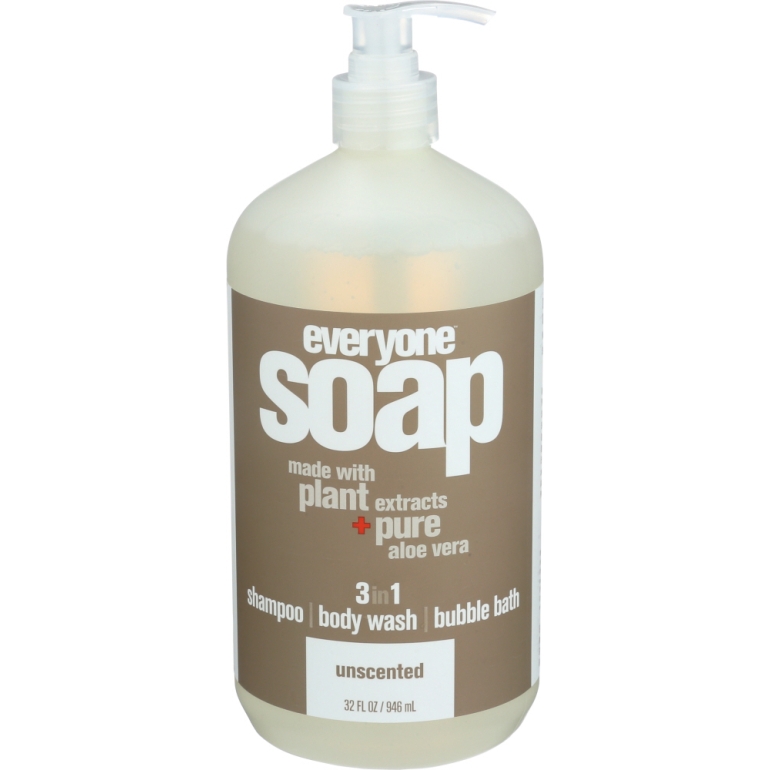 Soap Liquid Everyone Unscented, 32 oz
