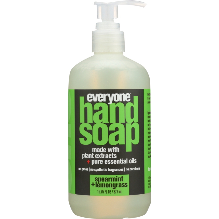 Spearmint + Lemongrass Hand Soap, 12.75 oz