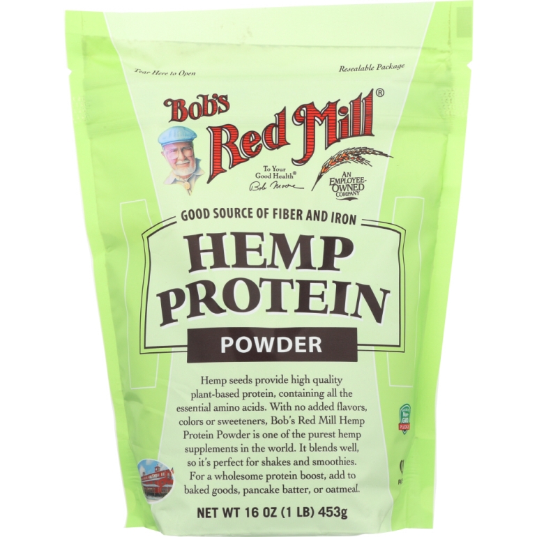Hemp Protein Powder, 16 oz