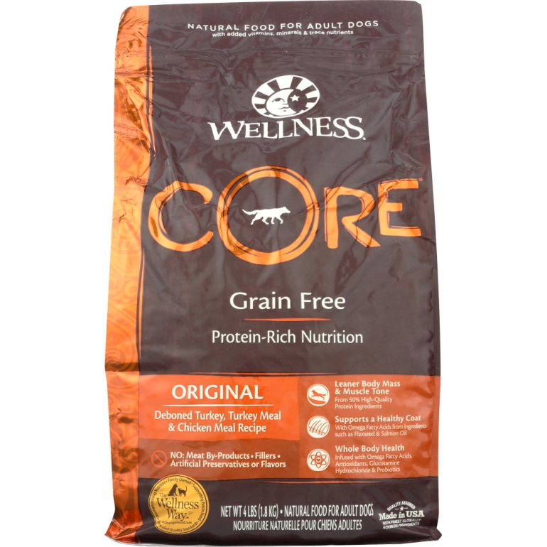 Core Original Dry Dog Food Formula Grain Free, 4 lb