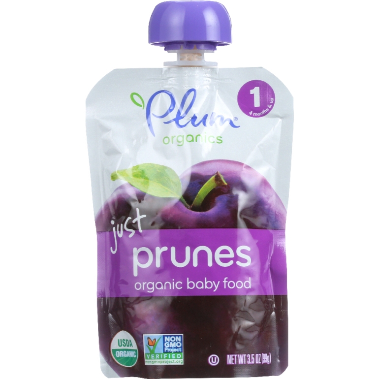 Just Fruit Stage 1 Pouch Prunes, 3.5 oz
