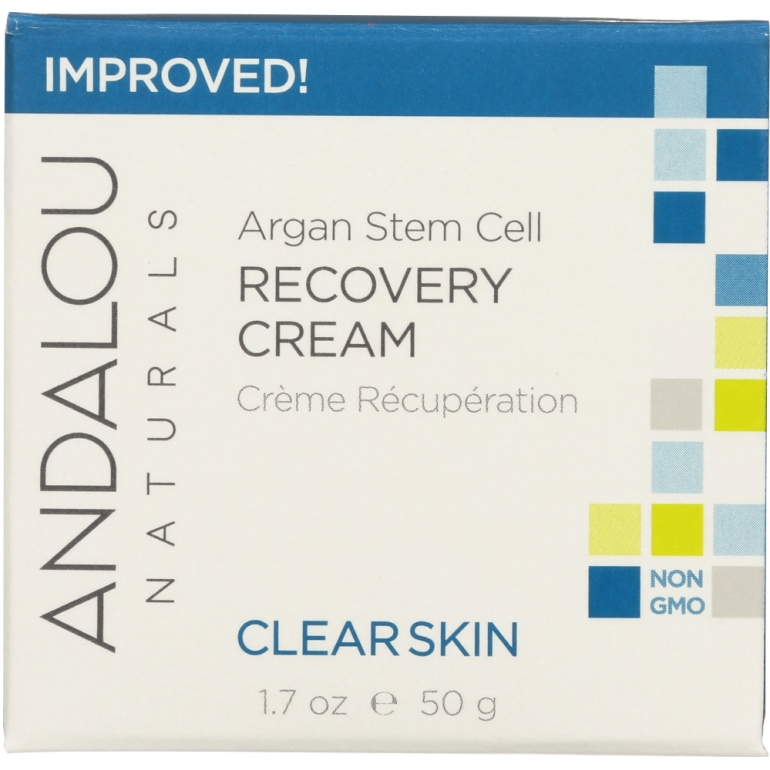 Clarifying Clear Overnight Recovery Cream, Non GMO, Paraben Free, 1.7 Oz