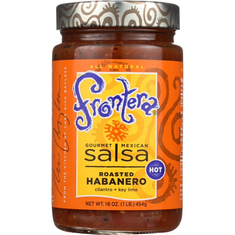 Salsa Hot Roasted Habanero, 16 oz