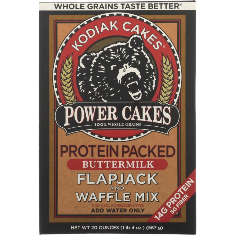 Flapjack and Waffle Mix Whole Grain Buttermilk, 20 oz