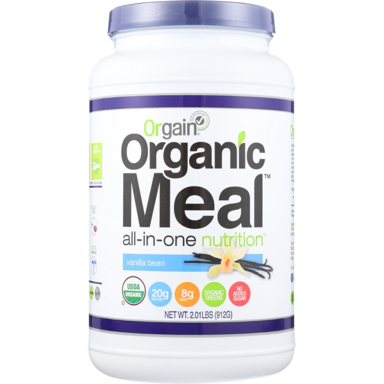 Organic Meal All-in-one Nutrition Vanilla Bean, 2.01 lb