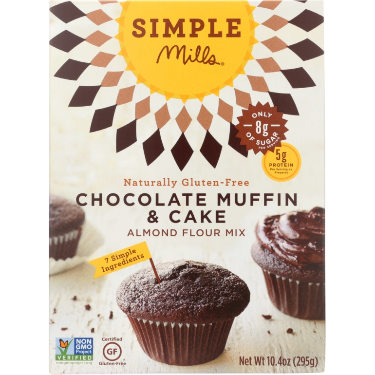 Gluten Free Chocolate Muffin and Cake Almond Flour Mix, 10.4 oz