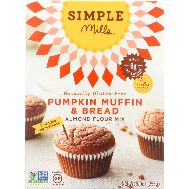 Gluten Free Pumpkin Muffin Almond Flour Mix, 9 oz