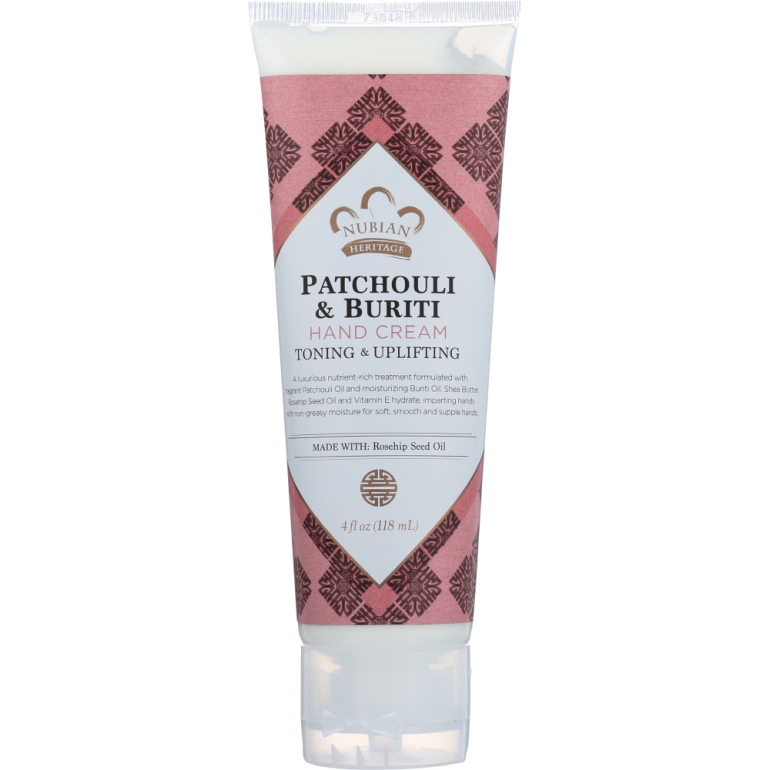 Hand Cream Patchouli & Buriti, 4 oz