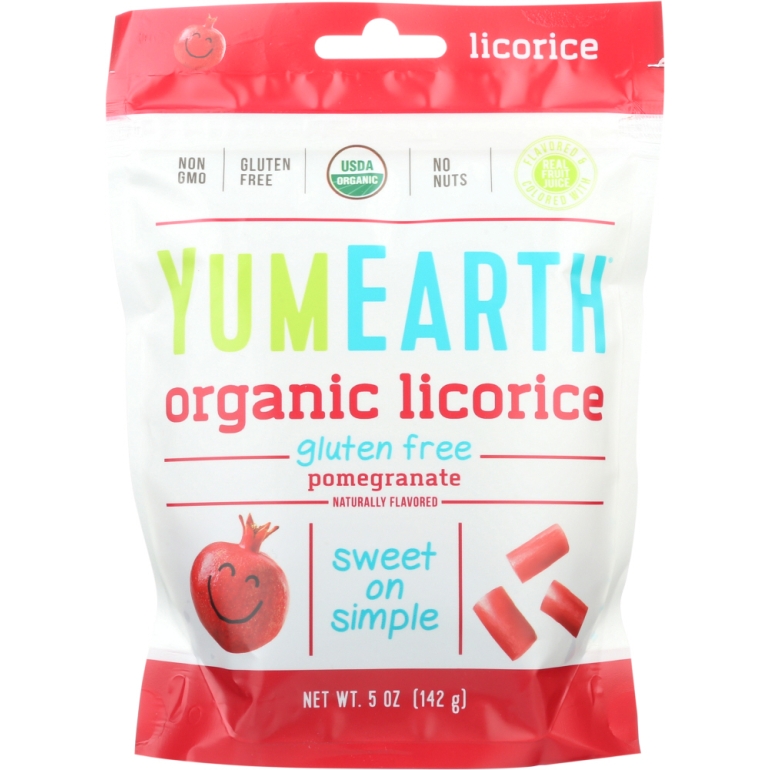 Organic Pomegranate Licorice, 5 oz