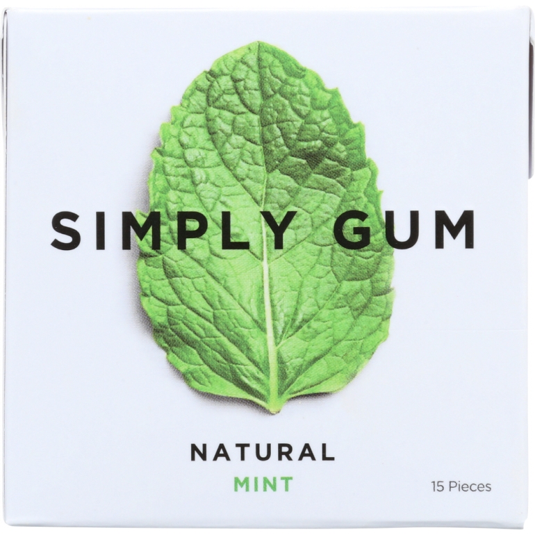 Gum Mint Natural, 15 pc