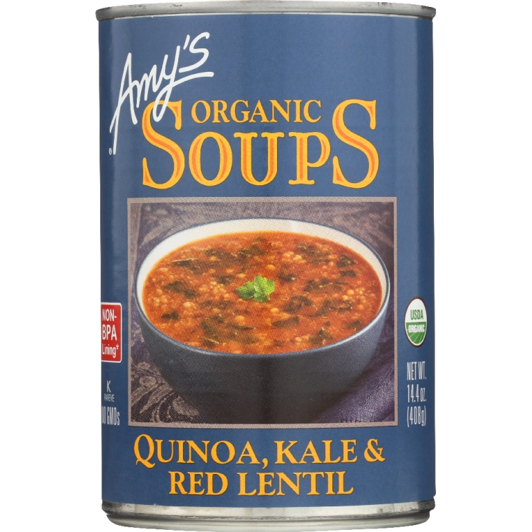 Organic Quinoa, Kale, and Red Lentil Soup, 14.4 oz