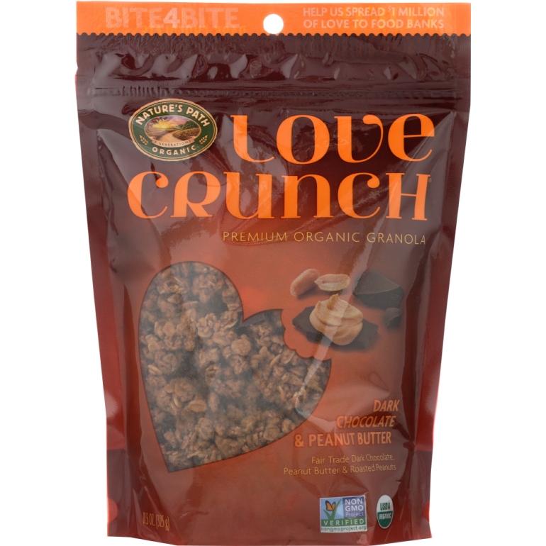 Love Crunch Dark Chocolate & Peanut Butter Granola, 11.5 oz